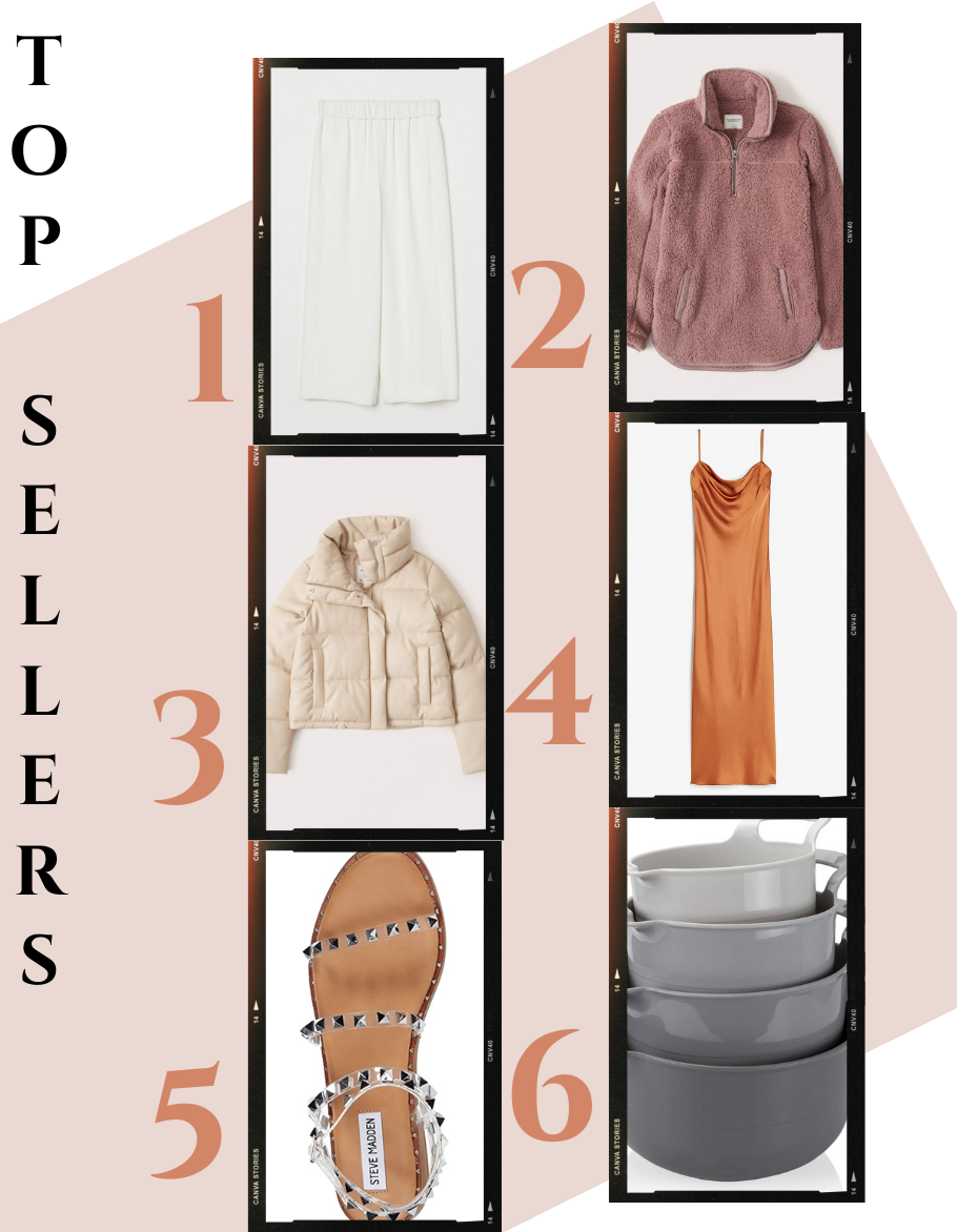 Sunday Six // Top Sellers Of The Week