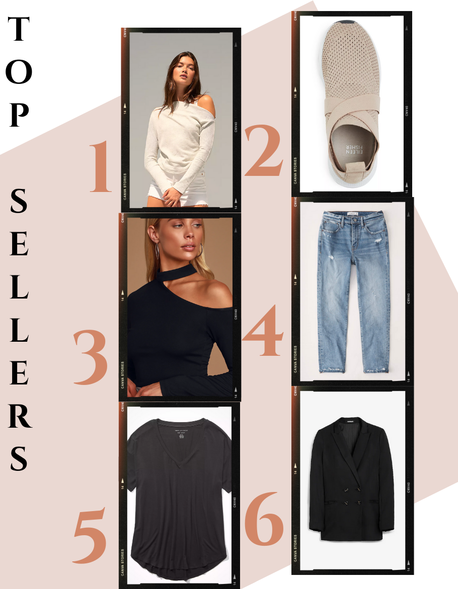 Sunday Six // Top Sellers Of The Week