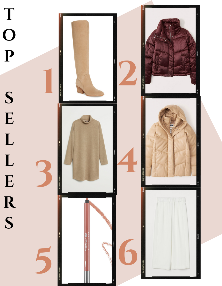 Sunday Six // Top Sellers Of The Week