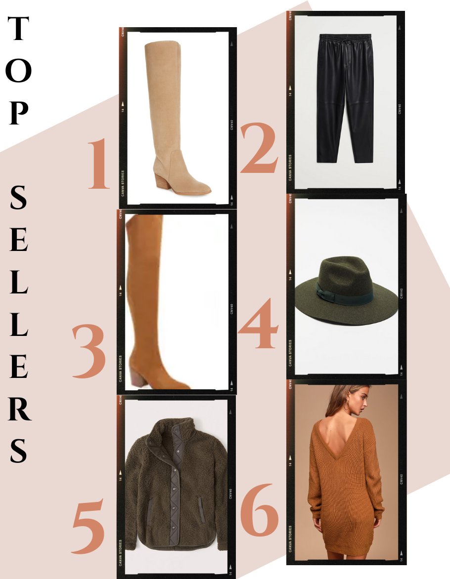 Sunday Six // Top Sellers Of The Week